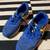 Diadora athletic shoes blue suede N9002  size 8.5 US 1 thumbnail
