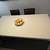 White base table with painted tan top 3 thumbnail