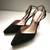 ADRIENNE VITTADINI Heels Sequined Women's Evening Shoes Black Size 8.5 8 thumbnail