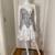 SILVER GLITTER DRESS Size 3/4 1 thumbnail