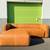 Poly and Bark Piazza Saddle Leather Sofa Couch 1 thumbnail