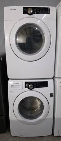 Samsung washer and electric dryer set 1