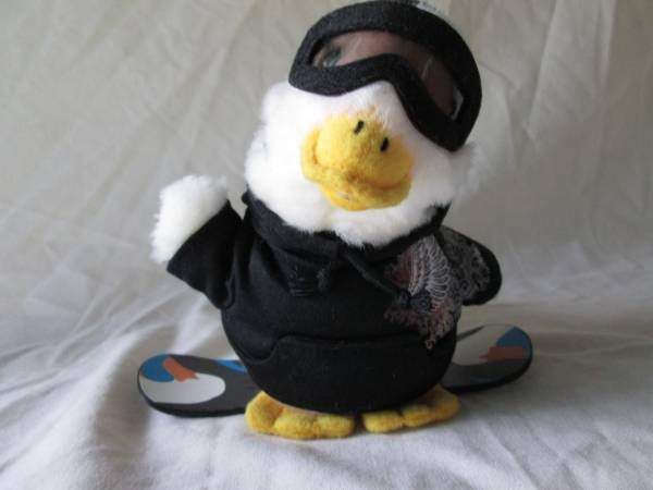 Aflac Duck Snowboarding 1