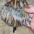 2 Headbands - Feather Fan (metal) & Vintage Button Crown (plastic) ea. 8 thumbnail
