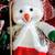 🎀 VERY "CHEERFUL" RED HAT CHRISTMAS SNOWMAN WREATH $50 3 thumbnail