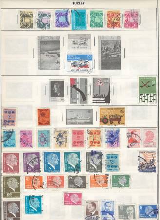 Stamps (TURKEY) 259 Different 1