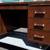 Mid Century Modern Executive Desk Mid Mod Finished Back Vintage 3 thumbnail