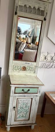 12 diff. Shabby Chic Armoire Storage Cabinet Wardrobe Closet Display 1