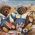 SUSAN RIOS PAINTING ON CANVAS REFLECTIONS LINE "SUMMER CELEBRATION" BE 8 thumbnail