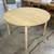 Article Heidi 48" - 67.75" Extendable Round Dining Table - White Oak 7 thumbnail
