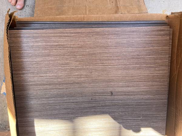 Tarkett 18x18 LVT Cool Beige Floor Tiles 1