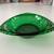 Anchor Hocking Vintage Green Manhattan Triangular Pressed Glass Bowl 1960's MCM 5 thumbnail