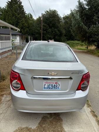 2013 Chevy Sonic $3000 OBO - $3,000 (Port Orchard)63654705604225123