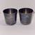 2 VINTAGE Soviet Russia hand etched silver Vodka cup shot glass 1 1/2" 1 thumbnail