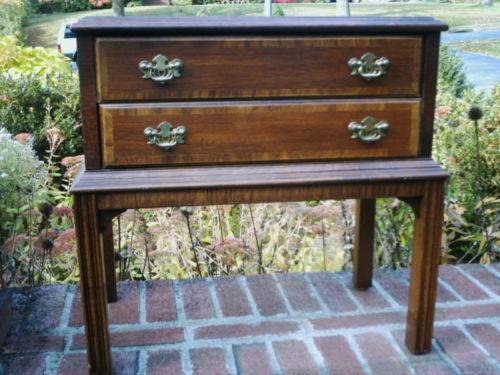 "LANE" Silverware two drawer chest 1
