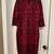 NEW Red And Black Sweater Dress, size M 2 thumbnail