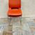 Orange Chair s  set Hon Modern Stacking mid century modern style 2 thumbnail