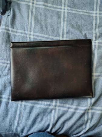 Vintage Leather document holder 1