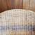 Vintage Mid-Century Woven Rattan Hoop/Bucket Accent Chair on Iron Base 8 thumbnail