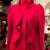 Size Med Womens Chadwick Jacket Red short jacket blazer fancy coat VTG 6 thumbnail