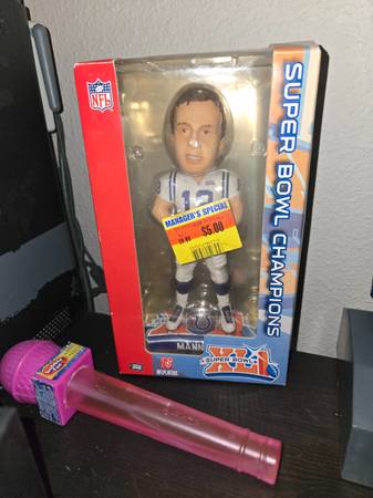 PEYTON MANNING SUPERBOWL BOBBLE 1