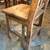 3x Custom Rustic Solid Wood Barstools with Metalwork 4 thumbnail