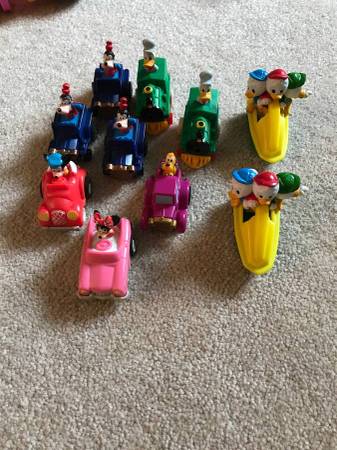 Disney Pull Back Cars (1988) 1