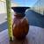 Vintage Glazed Ceramic Vase – Mid-Century Modern Style (9” Tall) 4 thumbnail