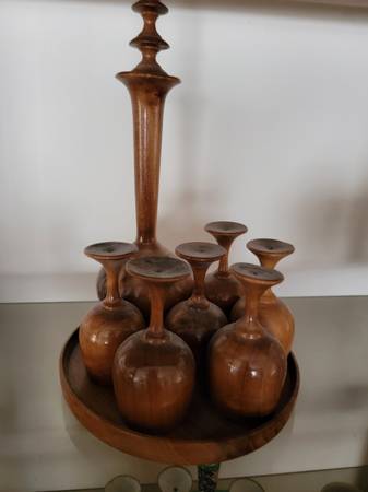 1700 century Art crafts wood wine poetry.. 1