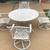 Patio Set Outdoor Patio Furniture Set 4 Swivel Rocker Chairs 20 thumbnail