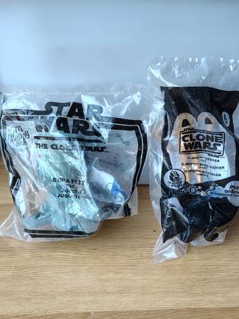 Star Wars Clone Wars McDonalds Happy Meal -see description for list 1