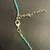 Vintage Turquoise (Howlite)Necklace with Teardrop Shaped Pendant 6 thumbnail