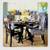 PIER ONE - Tuscany (9) PC. DINING SET, Table, Chairs, Cushions 15 thumbnail