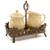 NEW: VERY LARGE 12 PIECE SET OF FLEUR DE ARTIMINO EART WARE - (HEND.) 8 thumbnail