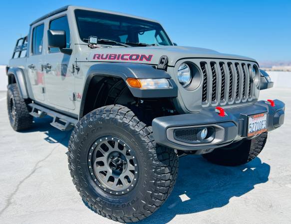 2020 JEEP GLADIATOR RUBICON 4WD 4X4 "EXTRA LIMPIO", BAJOS KILÓMETRAJE, ¡FINANCIAMOS NOSOTROS! - $34.995 (san jose oeste)63470434250113121