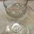 Heavy Glass FLORAL Biscuit Jar 2 thumbnail