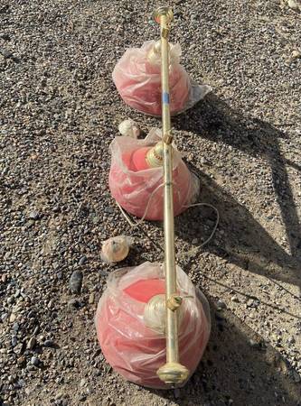 Red pool table lights 1