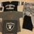 NFL Raiders shirts, shorts, Zubaz pants, pillow, switchcover (10 item) 1 thumbnail