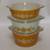 Vintage pyrex Butterfly Gold casserole, storage set EUC nice, xyz 2 thumbnail