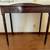 1800s Parlor Table, American Federal Style, Mahogany, Turned Legs, Car 1 thumbnail
