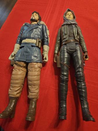 STAR WARS SERGENT JYN ERSO 11" PRE-OWNED 1