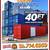 20 40 ft Cargo Container Storage Reefer Shipping Shed Sheds Containers 24 thumbnail