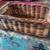 Large Wicker Storage Basket with Wood Handles 1 thumbnail