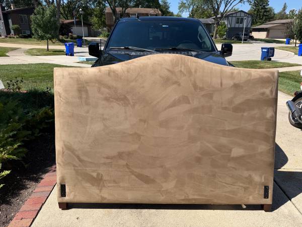 Pottery Barn king size headboard $100 1