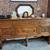 Beautiful Antique Wood Buffet with Original Silverware Tray /OBO 1 thumbnail