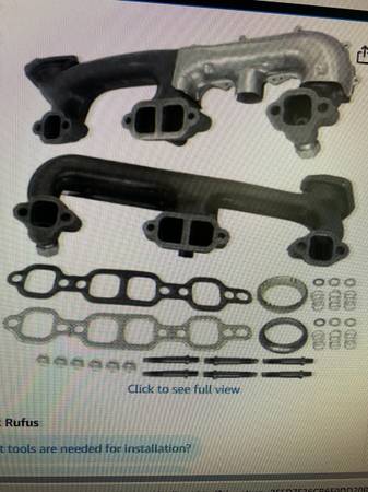 Exhaust Manifolds (new) Chevy Small block 1
