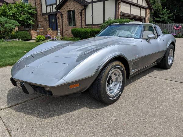 1978 Corvette- Silver Anniversary Edition 1