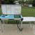 Vintage Coleman Camping Kitchen Portable Folding Game Table Sink 1 thumbnail