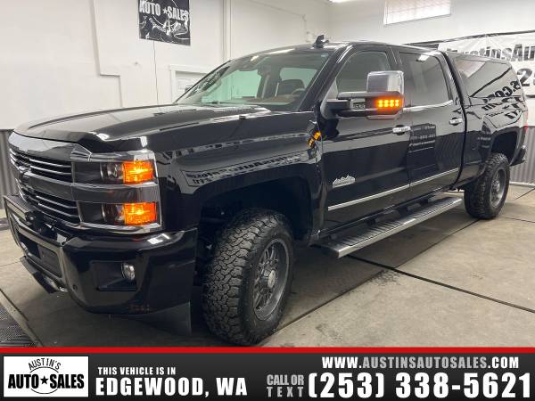 2015 Chevrolet Chevy Silverado 3500HD High Country Crew Cab - $28,951 (Edgewood, WA)63617898464385121