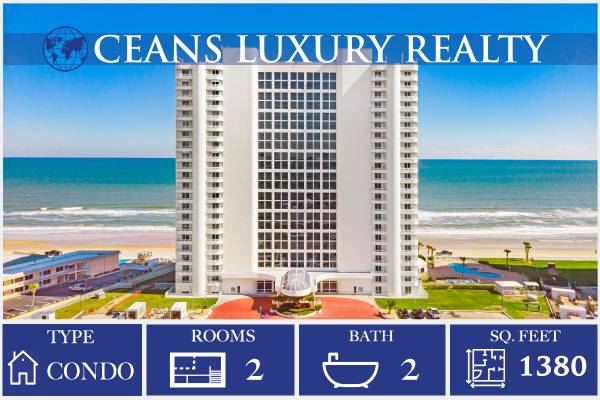 $2,695 / 2br - 1380ft2 - 2545 S Atlantic Ave #1907 (Daytona Beach Shores)63791574962305120